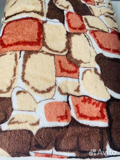 Новый махровый плед 180 на 200 см