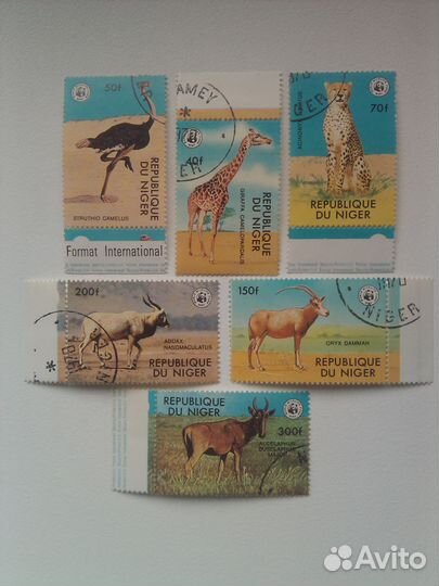 Марки СССР и мира 1960-70-х годов (разные)