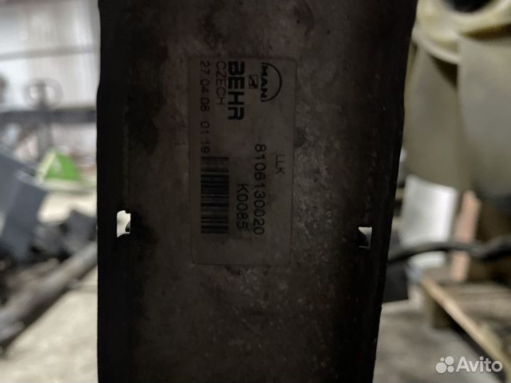 Интеркулер Man Tga