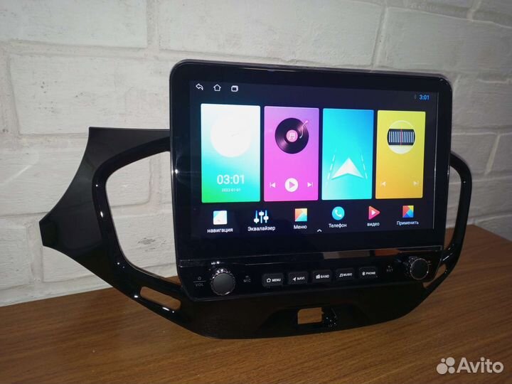 Магнитола LADA Vesta 10 дюймов android