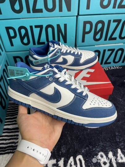 Nike Dunk Low industrial blue Оригинал Poizon