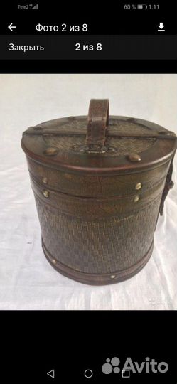 Короб деревянный, ручная работа