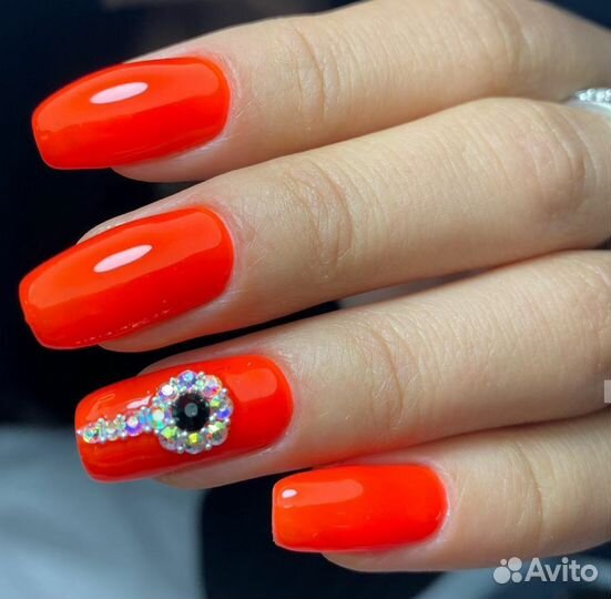 Маникюр, покрытие гель-лак, педикюр, наращивание