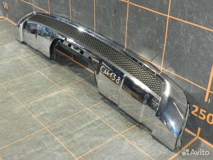 Спойлер бампера заднего - Mercedes-Benz M-W166 AMG