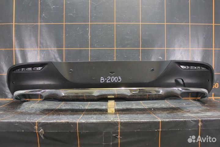 Спойлер бампера заднего - Mercedes-Benz С292 GLE