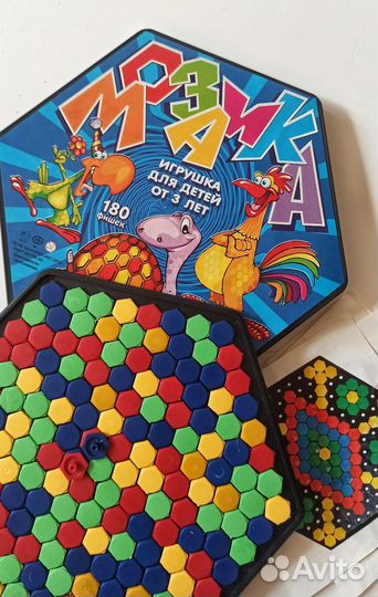 Мазайка для детей 2003 года б.у 171 шт