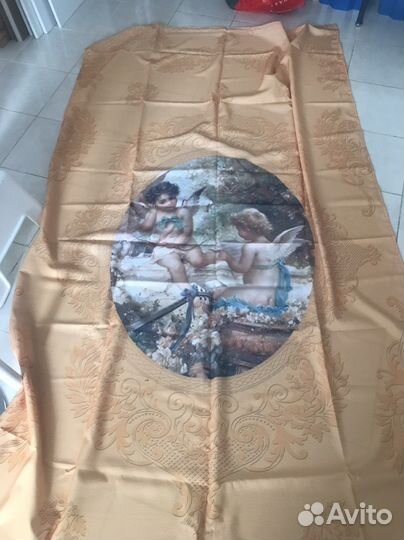 Набор в стиле ампир (покрывало и шторы)