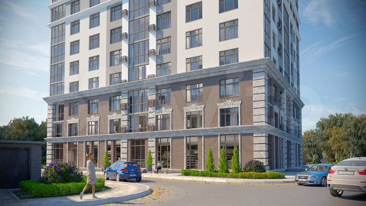 2-к. квартира, 61 м², 11/16 эт.