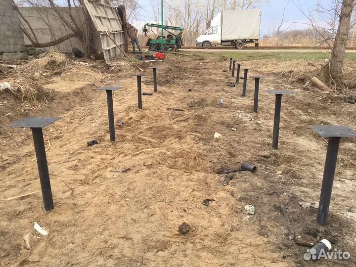 Винтовые сваи f-6530