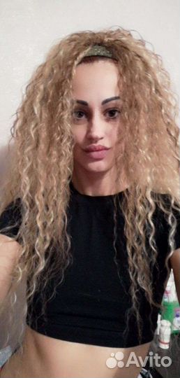 Парик на затылок ручная работа