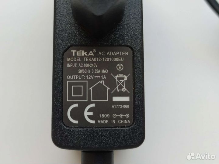 Блок питания 12 вольт 1 ампер