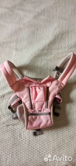 Рюкзак переноска кенгуру с хипсит, эргорюкзак