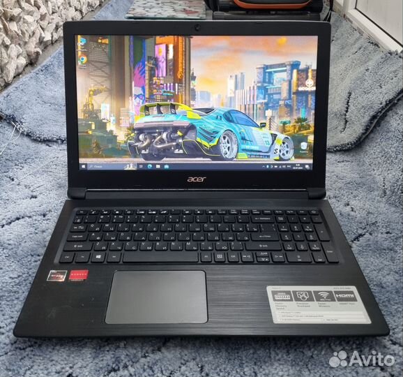 Игровой ноутбук Acer Ryzen3/8/AMD535-2gb