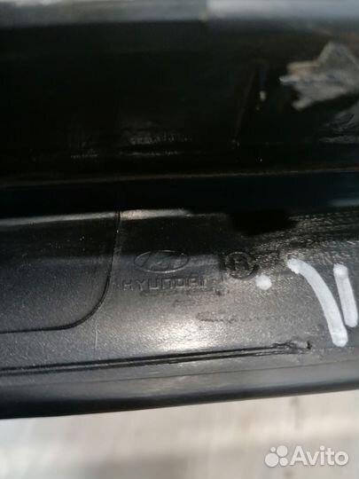 Молдинг Накладка крышки багажника Hyundai solaris