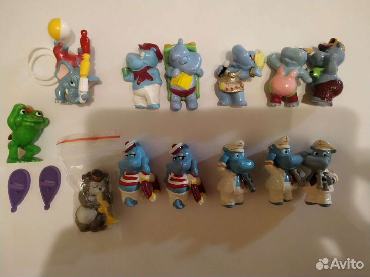 Киндер сюрприз бегемоты