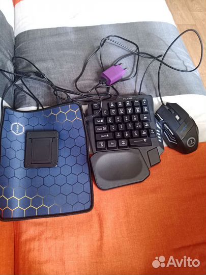 Игровая клавиатура, мышь и конвертер
