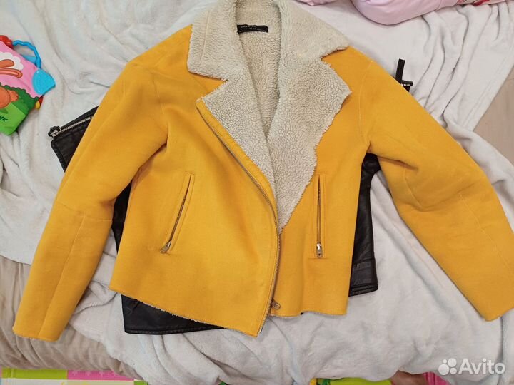 Дубленка zara