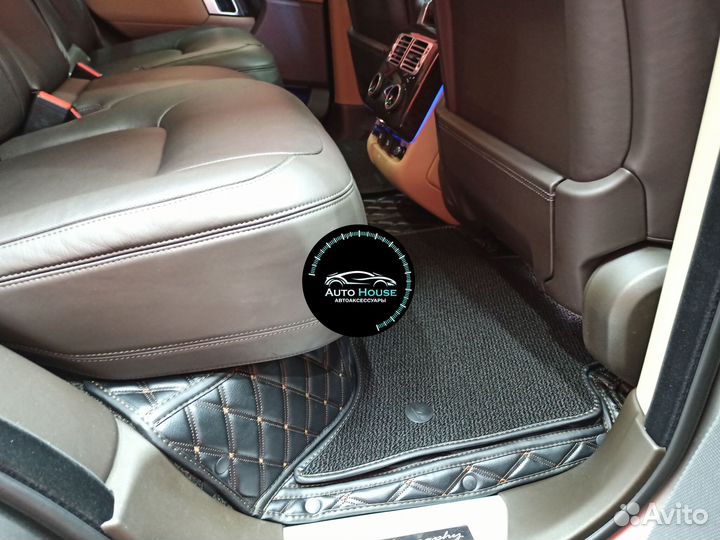 3D ковры из экокожи для Land rover range rover 4