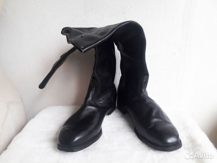 Сапоги хромовые офицерские парадные. Новые