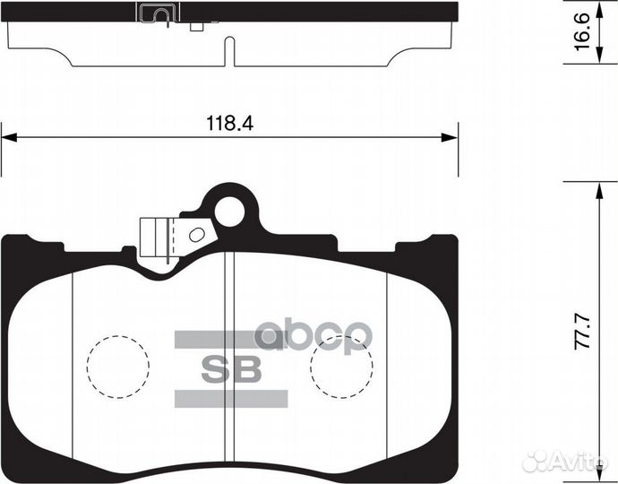 Колодки торм.дисковые Hi-Q lexus lexus GS450h 0