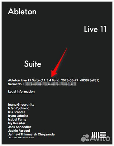 Продам “Ableton Live Suite 11.3.4”