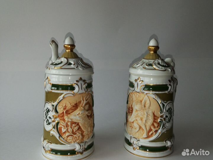 Пивные кружки из керамики