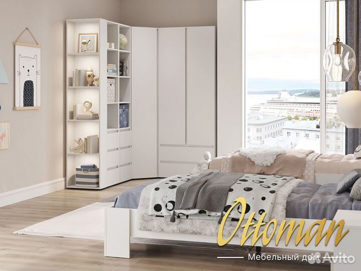 Шкаф пенал открытый Хелен