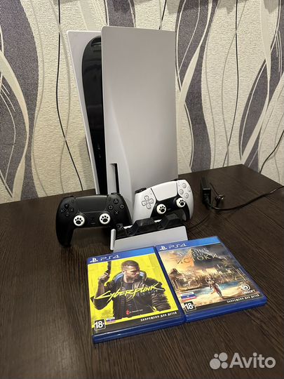 Sony playstation 5 825 гб с дисководом