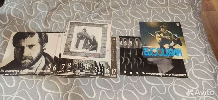 Пластинки На концертах Высоцкого