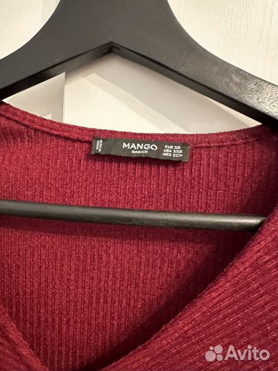 Трикотажное платье Mango XS