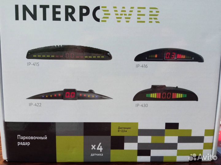 Парктроник Interpower IP-415 (на 4 датчика)