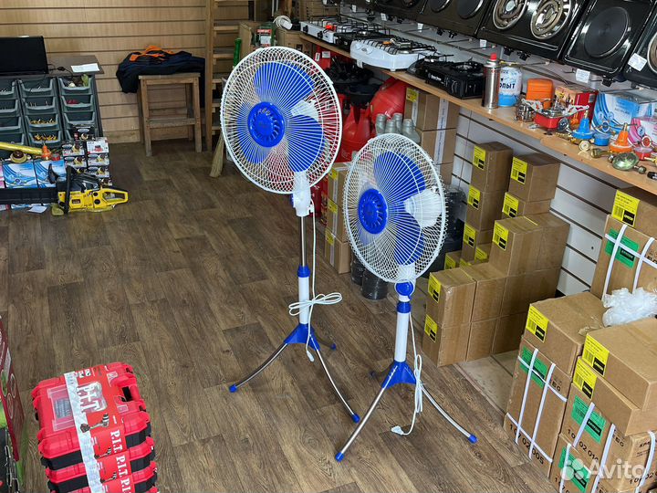 Вентилятор напольные ларко на треноге