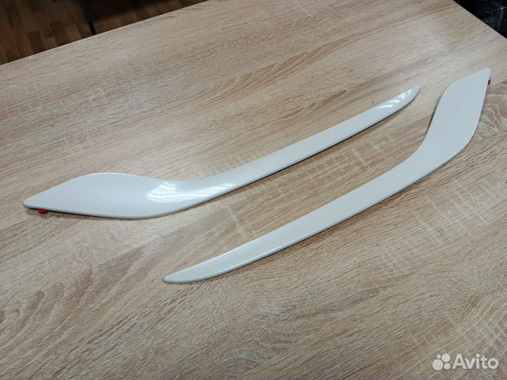 Накладки на задний бампер Nissan Juke 2014-2019