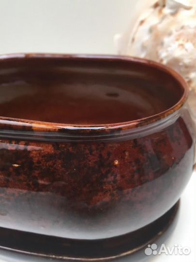 Горшок керамический для цветов