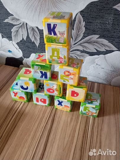 Кубики азбука