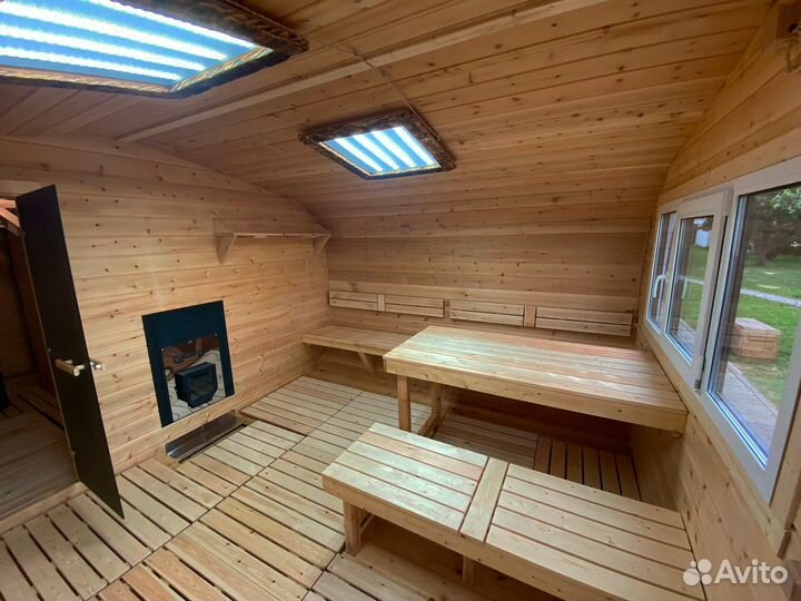 Баня бочка из Сибирского кедра tr 06