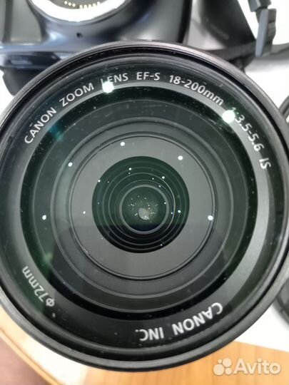 Фотоаппарат Canon eos 1100d, efs 18-200