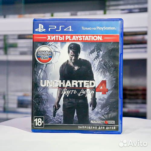 Uncharted 4 путь вора ps4 (обмен)