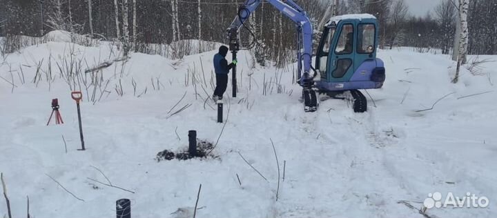 Винтовые сваи