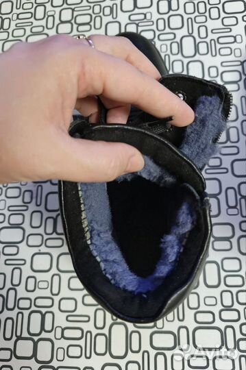 Ботинки зимние для мальчика 38