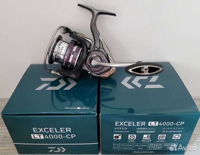 Катушка Daiwa 20 Fuego и 20 Exceler