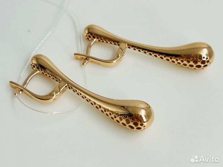 Золотые серьги