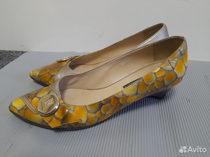 Балетки натуральная кожа 37 Италия