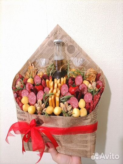 Съедобные букеты для мужчин