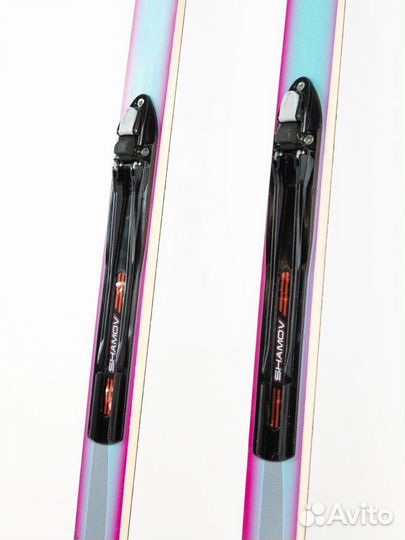 Детские подростковые лыжи Маяк дерево-пластик 170