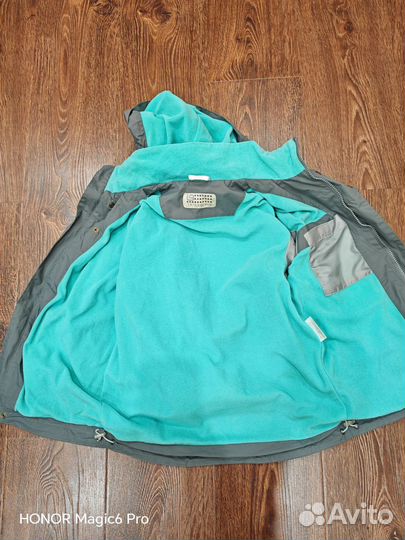 Ветровка на флисе детская