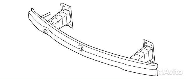 Кронштейн бампера bmw e92