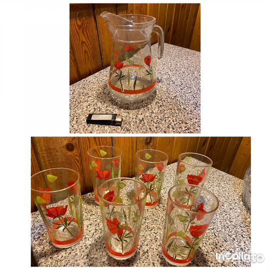Рюмки стопки стаканы графины