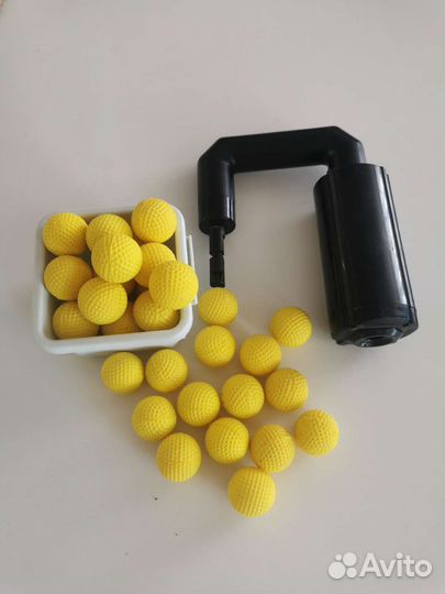 Ручка от нерфа и пульки