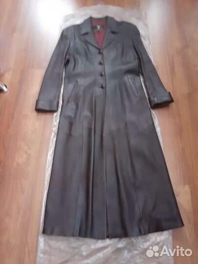 Кожаный плащ